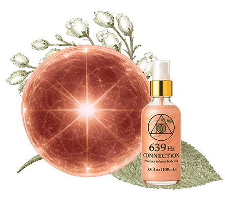 639 Hz Connection - full size Body Mist + Audio