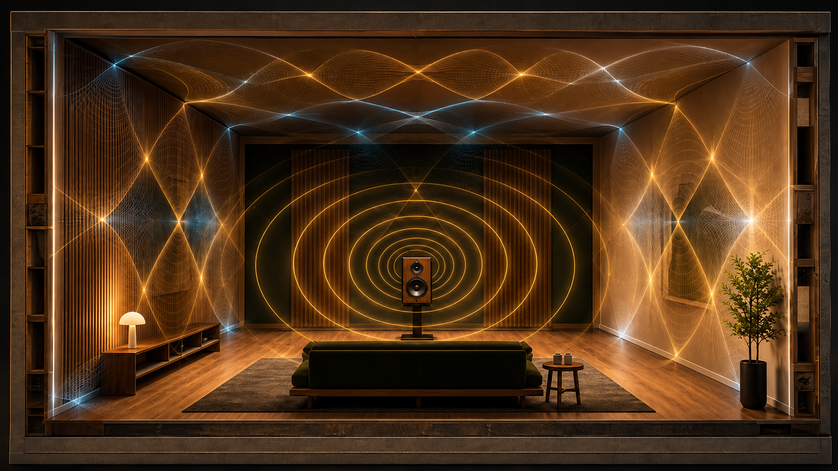 What a Frequency Actually Does to a Room